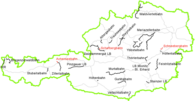 Streckenkarte